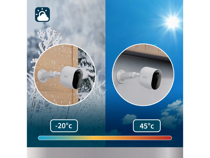 Arlo Pro 5 valvontakamerajärjestelmä, 4 kameraa