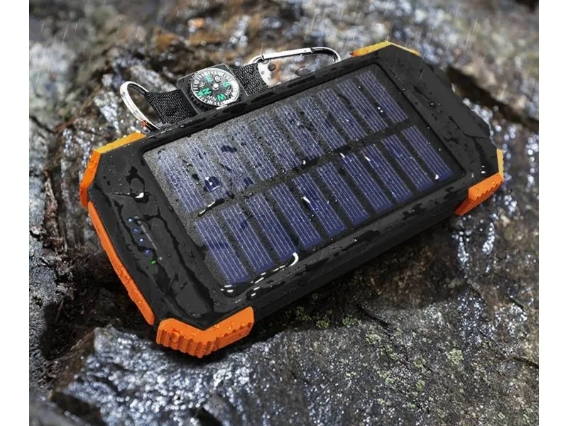 Blavor Solar varavirtalähde aurinkokennolla 10000 mAh